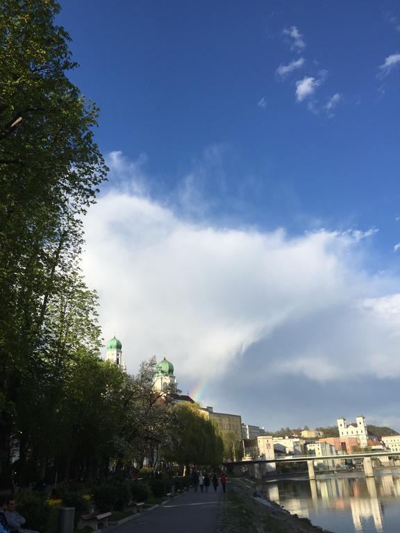 Gasthof Zur Goldenen Sonne Pasov Exteriér fotografie