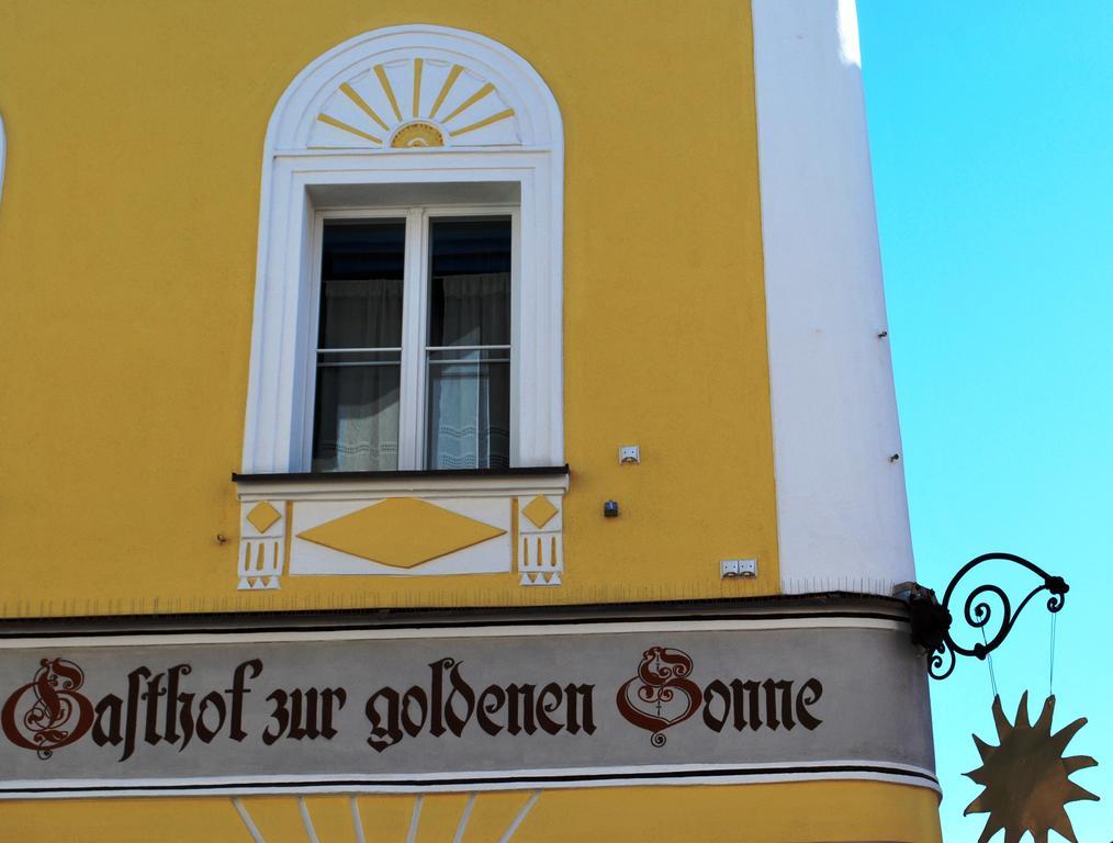 Gasthof Zur Goldenen Sonne Pasov Exteriér fotografie