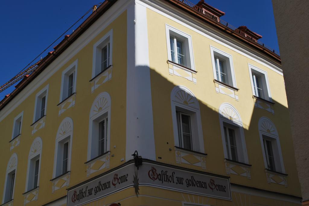 Gasthof Zur Goldenen Sonne Pasov Exteriér fotografie